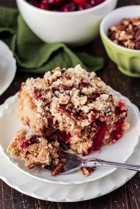 Cranberry Pecan Coffee Cake Gluten Free Dairy Free Option Mile