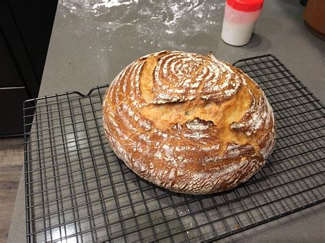 my first attempt at bread from Flour Water Salt Yeast (White bread with ...