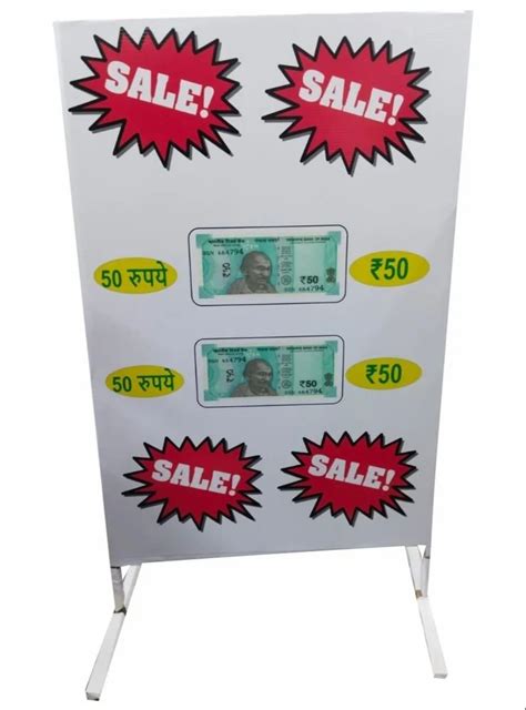 Rectangle White Outdoor PVC Printed Banner At Rs 30 Sq Ft In New Delhi