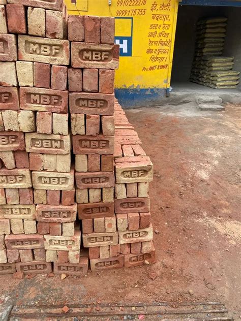 Rectangular Red Clay Bricks 9 In X 4 In X 3 In At Rs 6 6 In Noida ID