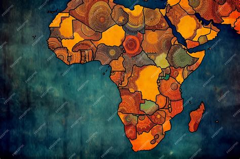 Celebrar El Día Mundial De África Con Una Ilustración Con El Icónico