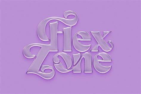 Plastic Glass Text Effect