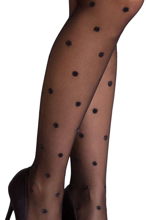 Collant Fantasia A Macro Pois Eva Milena Lingerie