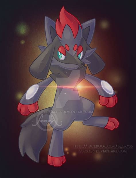 Zorua X Riolu By Seoxys6 On Deviantart Pokemon Fusion Pokemon