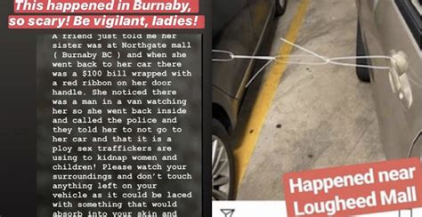 Viral Sex Trafficking Social Media Post Appears To Be Hoax Burnaby RCMP News
