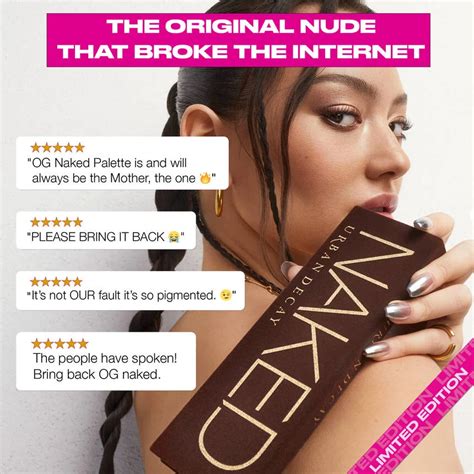 Grab Your Wallets The Original Naked Palette From Urban Decay Is Back In Business Limited