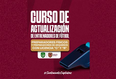 FVF impartirá curso para la actualización de entrenadores en el