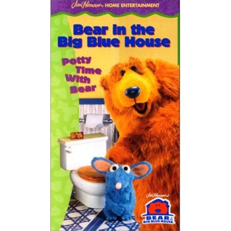 Bear In The Big Blue House: Potty Time With Bear (VHS) - Arz Libnan