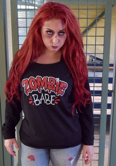 Zombie Babe Glitter Shirt