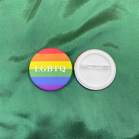 Arco Iris Insignia Broche Gay Lgbt Pride Banner Insignia Acr Lico