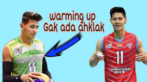 Warming Up Gak Ada Ahklak Sandi Akbar Langsung Di Balas Tuntas Dimas