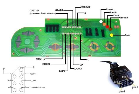 Nintendo Nes Circuit controller pin out. | Lawrence photos, Nes ...