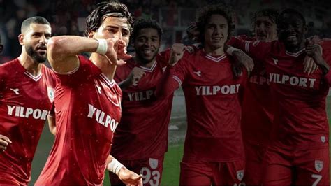 Emre Demir siftah yaptı Samsunspor zirveye yerleşti Bileği bükülmüyor