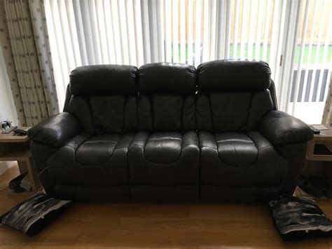 3 Seater Leather Electric Recliner Sofa Supreme From Dfs Village