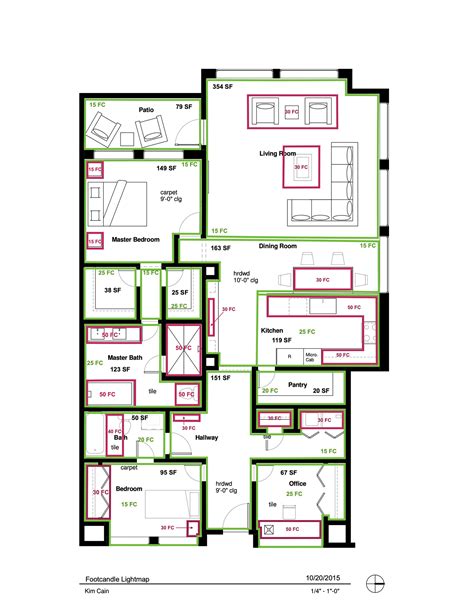 Residential Lighting Plan on Behance