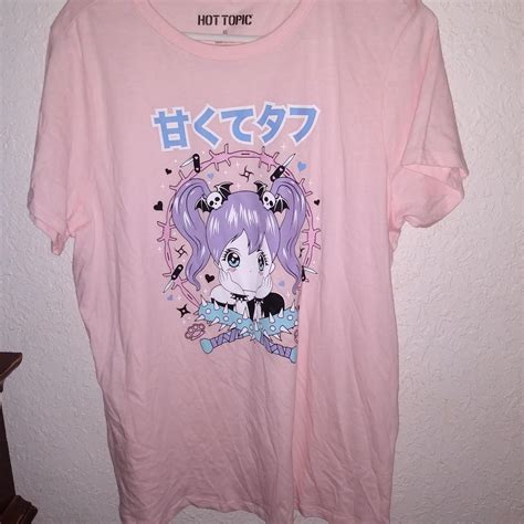 Anime Shirts Hot Topic Size Xl Depop