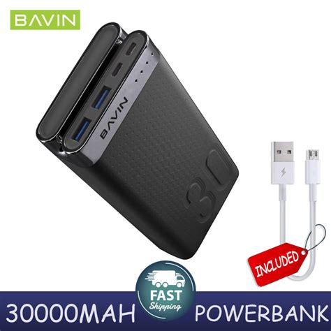 BAVIN PC097 10000mAh Powerbank W Universal Dual 2A USB Fast Charger