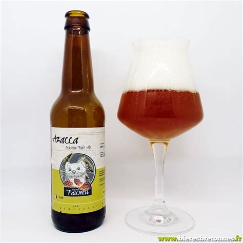 Azacca Session Pale Ale bière blonde légère Brasserie de la Paumell Pale ale Ale Alcohol