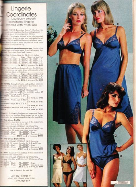 Sears Had The Best Lingerie Scrolller