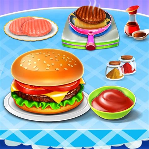 Burger Maker Food Kitchen Game by Sweet Maker Shop