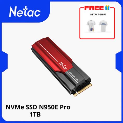 Netac NVMe SSD N950E Pro | NVMe 1.3 High-speed SSD | M.2 NVMe ...