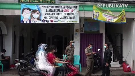 Terjadi Klaster Covid 19 Cipayung Terapkan Micro Lockdown Video