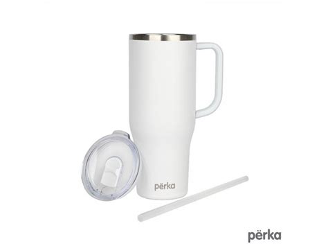 Perka Promotional KM8416 Perka Kempton 40 Oz Double Wall Stainless