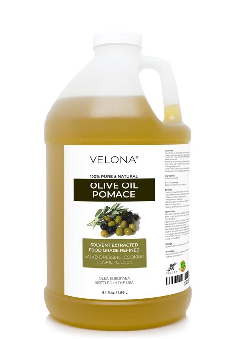 Olive Pomace Oil By Velona Oz Pure And Natural Carrier Oil