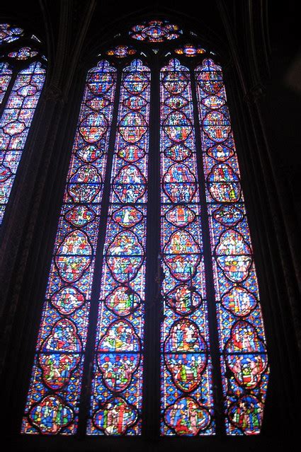 Paris Le De La Cit Sainte Chapelle Chapelle Haute History Of