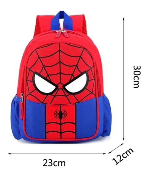 Mochila De Spiderman Mochila Escolar Escolar Spiderman Env O Gratis