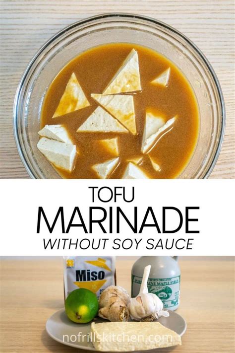 Simple and Tasty Tofu Marinade Without Soy Sauce Recipe - No Frills Kitchen