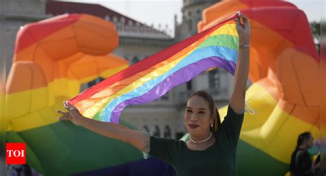 Thailand Passes Same Sex Marriage Bill Times Of India
