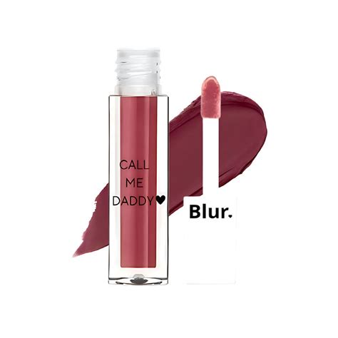 Buy Blur India Call Me Daddy Nude Matte Liquid Lipsticks Deep Pink Online