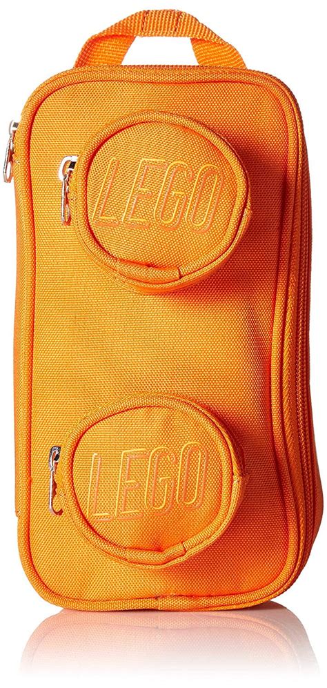 LEGO Unisex Brick Pouch Orange Walmart