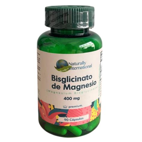 Para Que Serve O Bisglicinato De Magnésio - Bisglicinato de Magnesio 400mg Premium x 1 Frasco con 90 Capsulas ...
