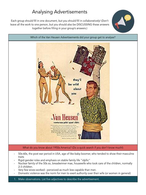 Theyll Be Wild About You - Analysing Advertisements | PDF