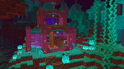 1 16 Nether Survival Base R Minecraft