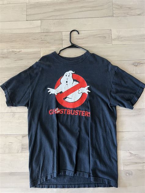 super rare vintage ghostbusters movie promo shirt. 90… - Gem