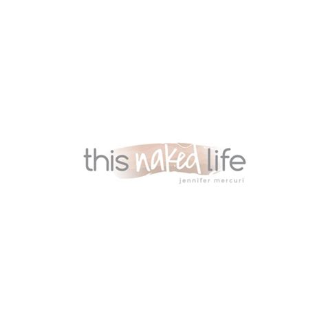Design My NAKED Life Well Not My Life But My Naked Blog Clothing Optional Logo Design