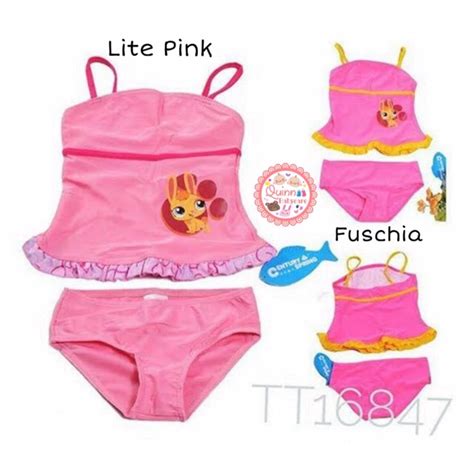 Rabbit Century Baby Bikini Swimsuit Swimsuit Bikini Shopee Malaysia