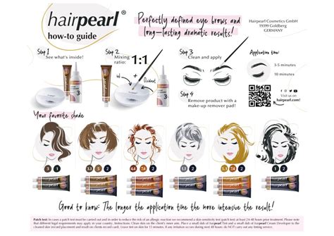 Hairpearl Cream Eyebrow Tint No Light Brown Hairpearl