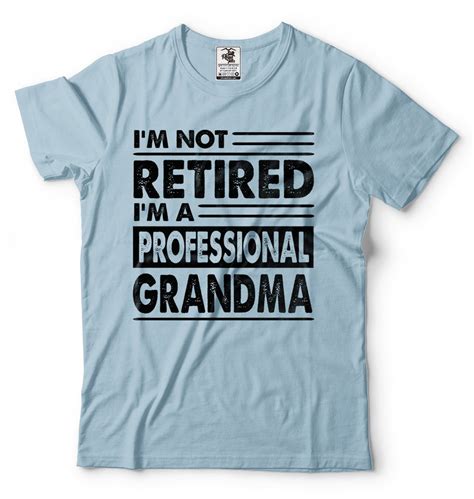 Grandma T-shirt Funny Grandmother Granny Cool Graphic Gift for - Etsy