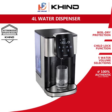 Khind Penitis Air Panas Segera Instant Hot Water Dispenser 4 0 L