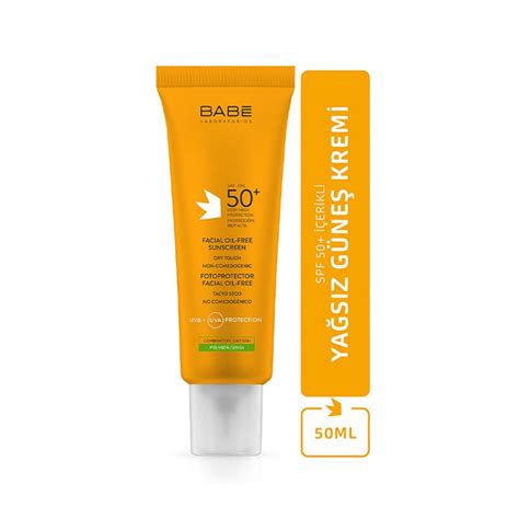 Babe Yüz için Yağsız Güneş Koruyucu Krem Spf 50 50 ml Dermobakim