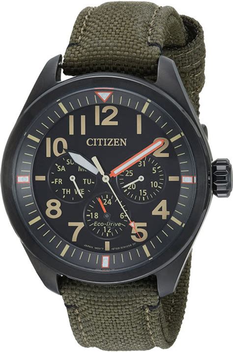 Citizen Eco Drive Garrison Quartz Men S Watch Stainless Steel With