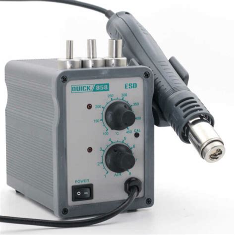 Quick Soldering Station Hot Air Gun Bga Rework Station Smd Phone Parts Express
