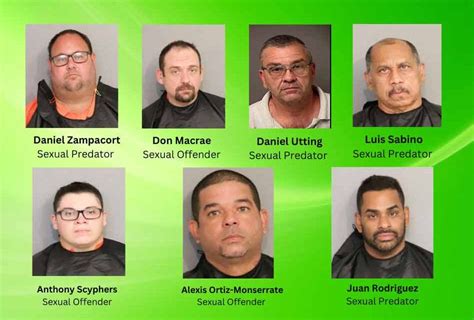 Sheriff S Office St Cloud Police Make Sex Offender Predator Arrests On Halloween Night