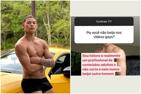 Ator pornô de sexo gay se diz hétero não beijo homem sou profissional Pheeno