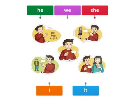 Rainbow English 2 Step 29 31 Personal Pronouns Labelled Diagram