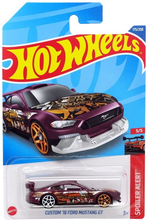 Mua Custom Ford Mustang GT Spoiler Alert Hot Wheels Custom Ford Mustang GT Spoiler